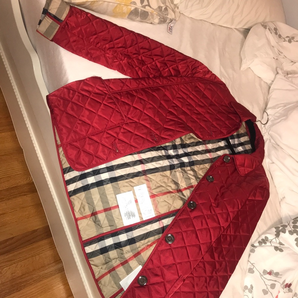 Burberry quilted jacket